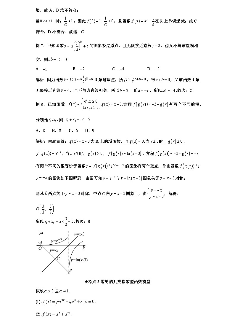 2026年新高考数学专题复习学案  7. 指数函数与对数函数一轮复习与应用第3页