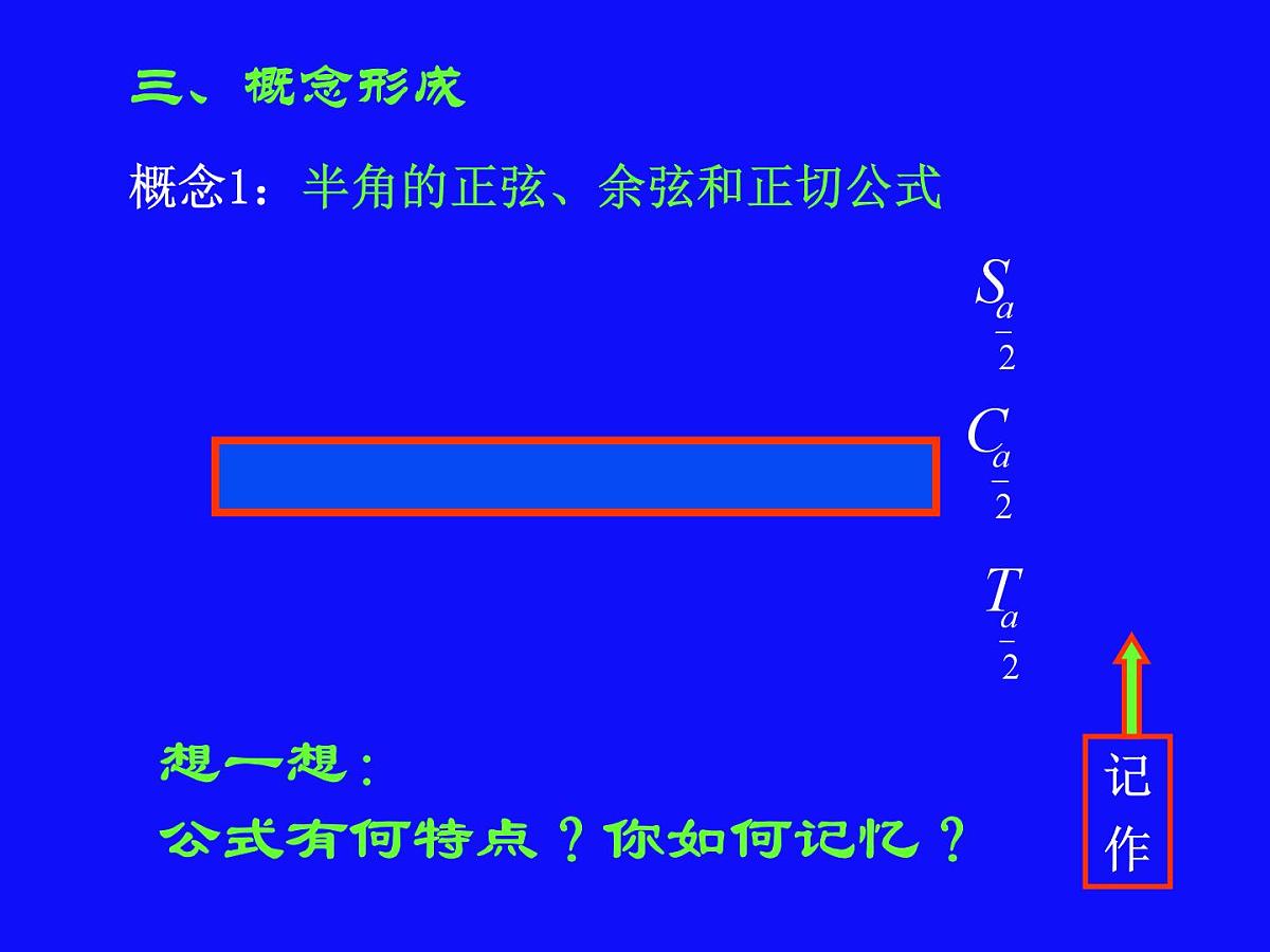 人教课标B版高中数学必修4 3-2-2《半角的正弦、余弦和正切》课件第5页
