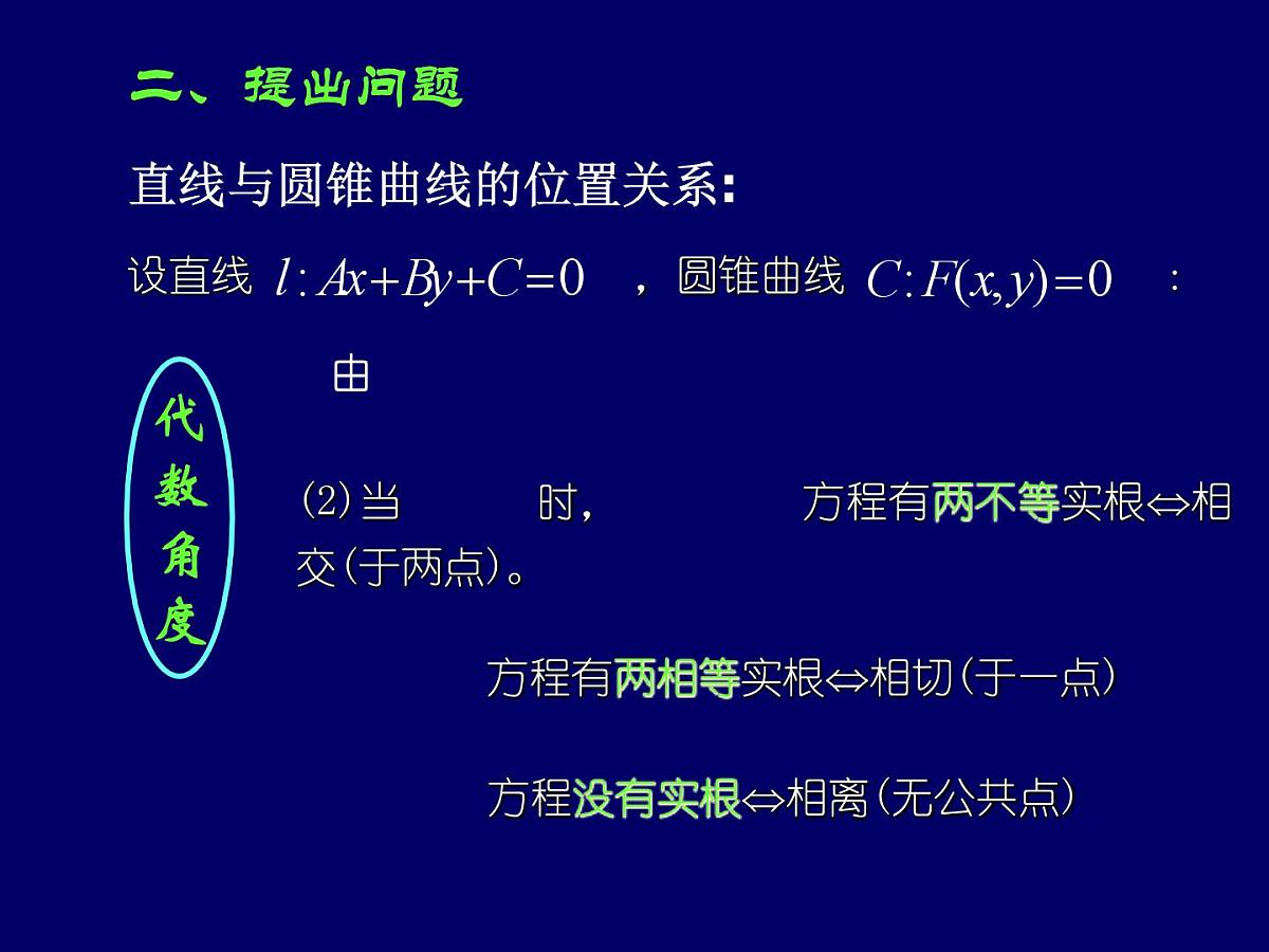 人教课标B版高中数学选修2-1 2-5《直线与圆锥曲线》 课件第4页