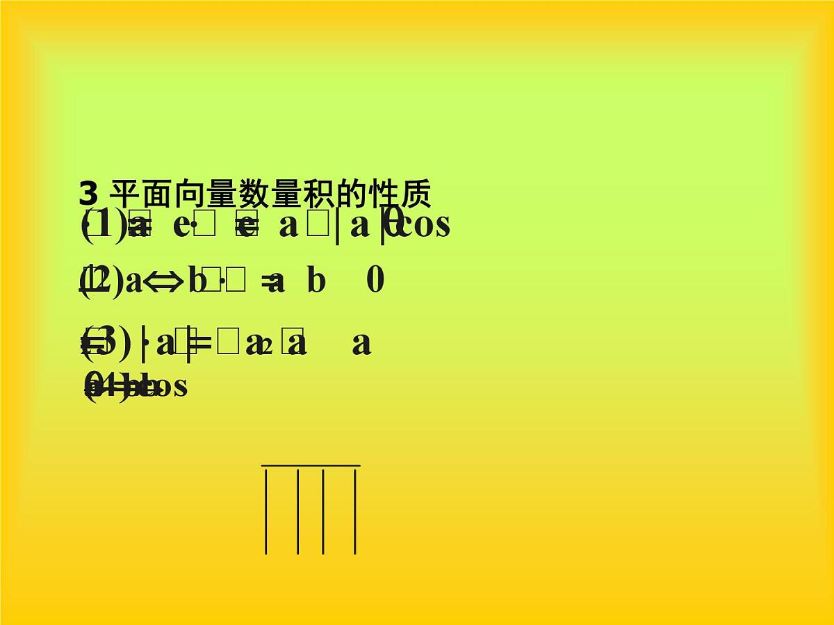 人教课标B版高中数学选修2-1 3-1-3《两个向量的数量积》课件第3页