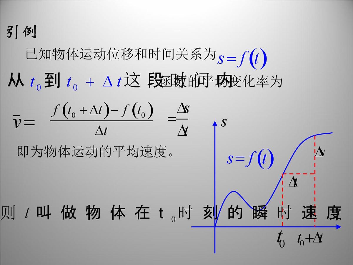 人教课标B版高中数学选修2-2 1-1-2《瞬时速度与导数》教学课件第4页