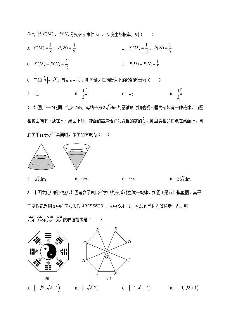 浙江省宁波市奉化区2024_2025学年高一下册期末联考数学检测试卷第2页