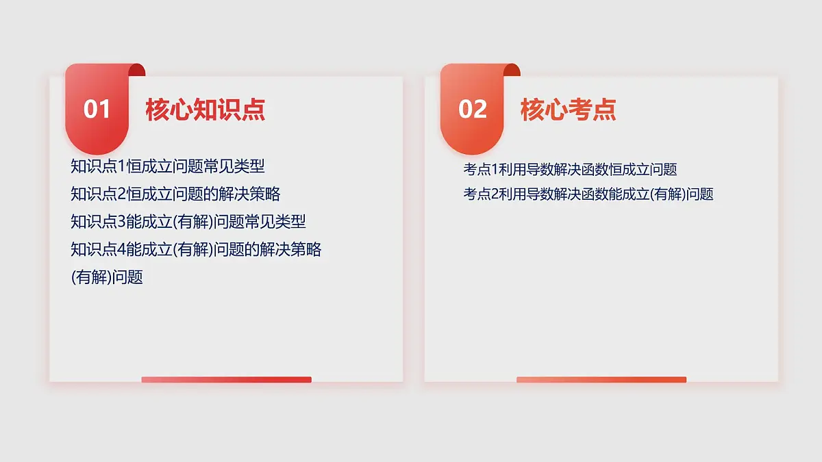 第06讲 利用导数研究恒成立与能成立（有解）问题（教师版）第3页