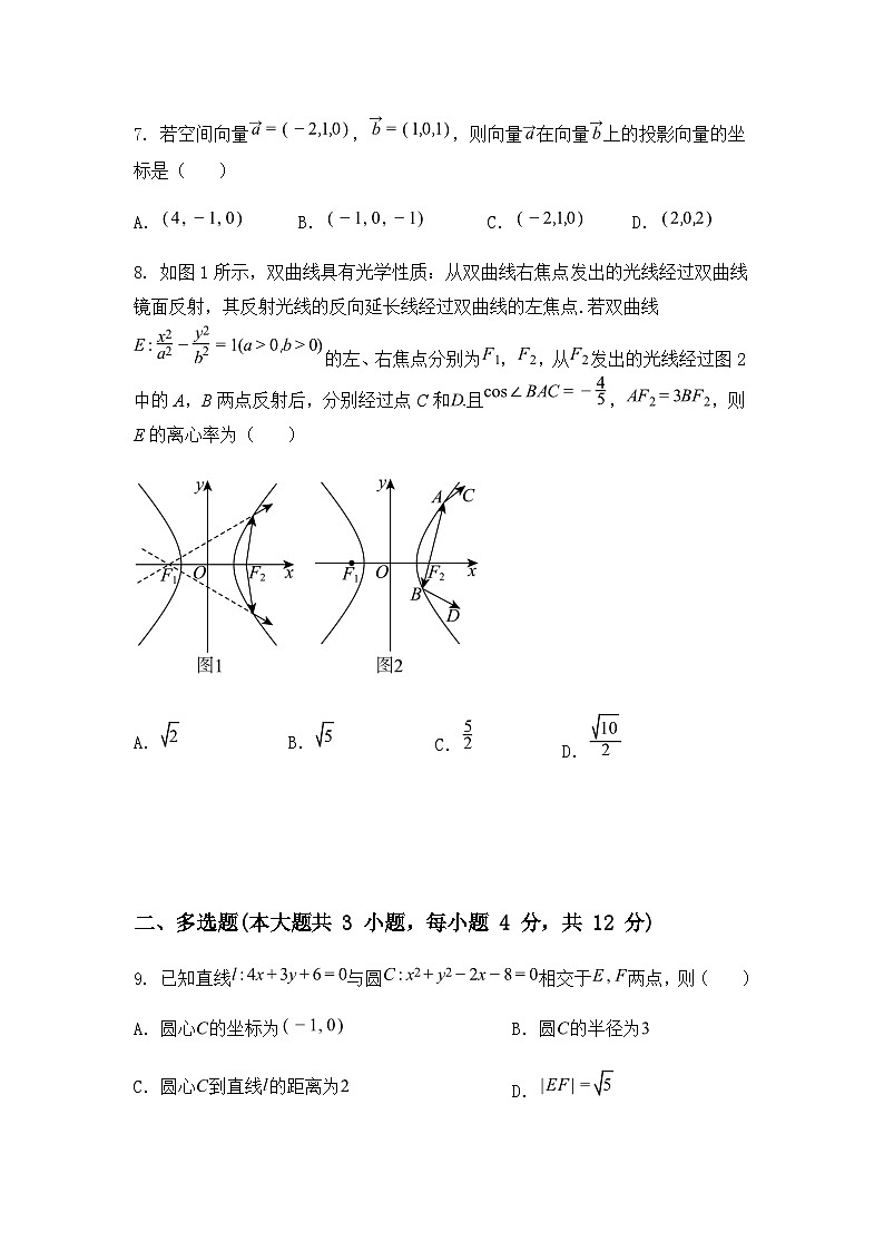 广西河池市2024-2025学年高二上学期期末教学质量检测数学试卷（含答案解析）第2页