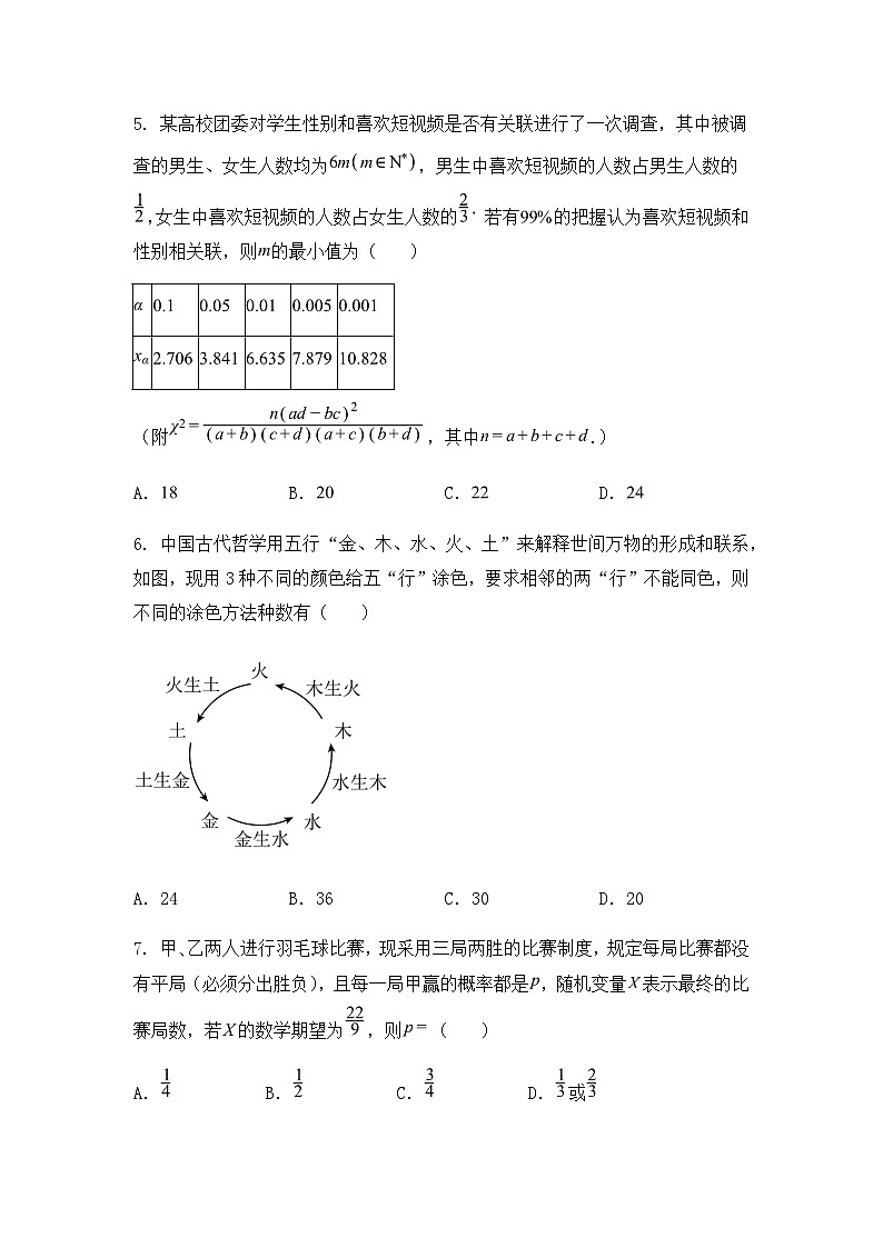 福建省南安市侨光中学2024-2025学年高二下学期第2阶段考试（5月）数学试题（含答案解析）第2页