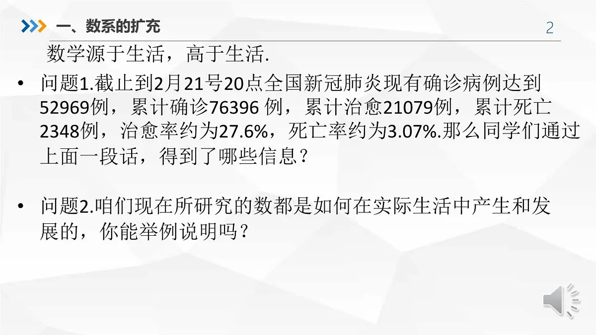 高中数学人教A版必修2 7.1数系的扩充和复数的概念课件第2页