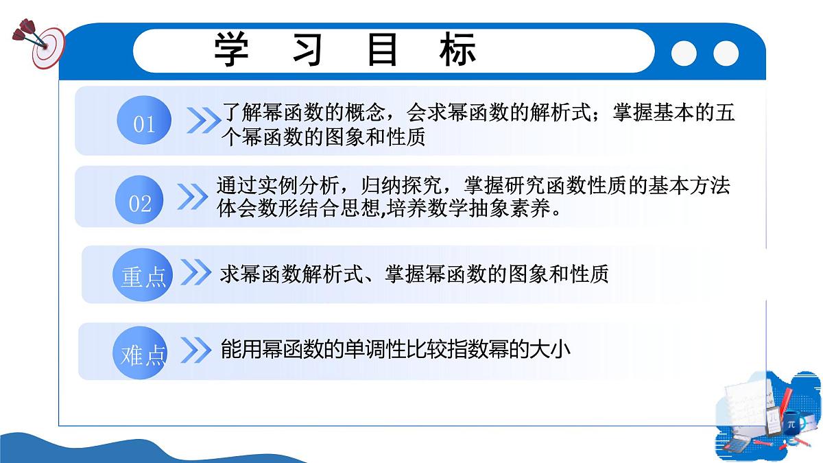 2.4.2简单幂函数的图象和性质（教学课件）-2025-2026学年高中数学必修第一册（北师大版2019）第2页