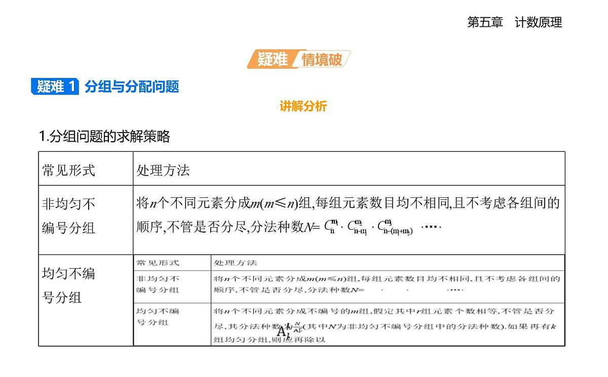 5.3组合问题知识点串讲课件-北师大版（2019）高二上册（选必一）第5页