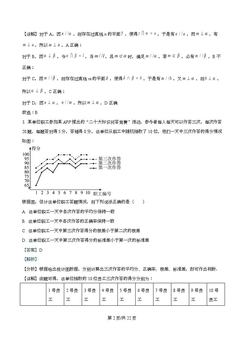 湖南省长沙市岳麓实验中学2024-2025学年高一下学期7月期末考试数学试卷+答案第2页
