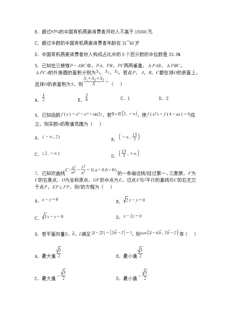 2025届江西省名校学术联盟高三下学期模拟冲刺数学试题（四）（含答案解析）第2页