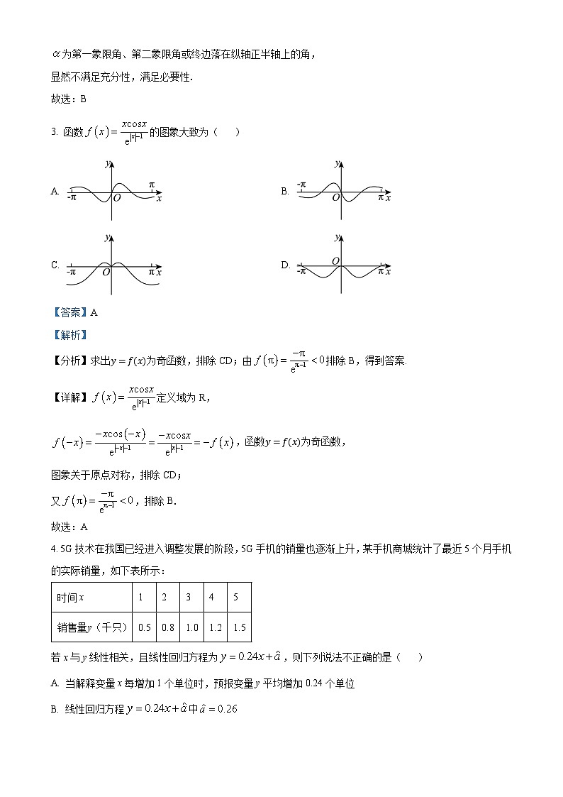 精品解析：天津市南开中学2025届高三上学期10月月考数学试题（解析版）第2页