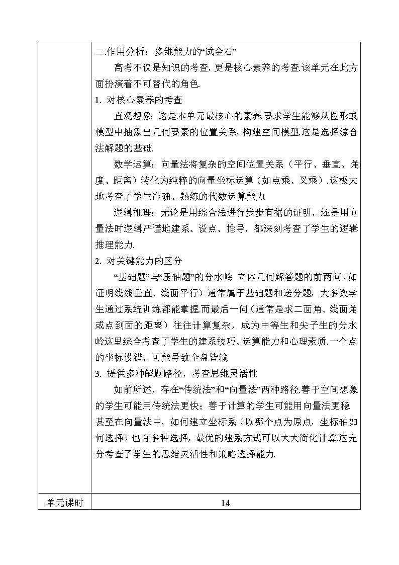人教版高二数学（上）选择性必修第一册1.1.1空间向量及其线性运算【教学设计】第2页