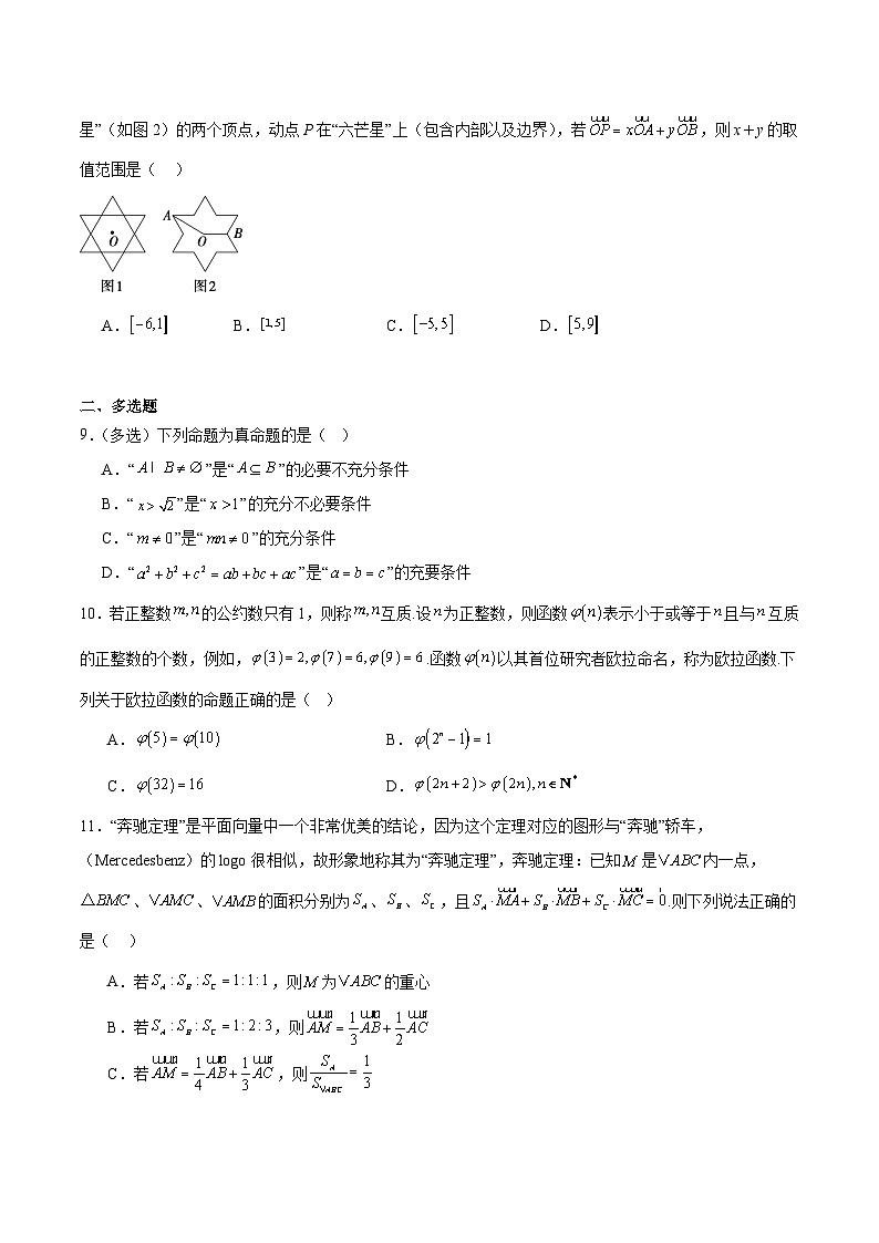 辽宁省沈文新高考研究联盟2025-2026学年高二上学期开学质量监测数学试卷（含解析）第2页