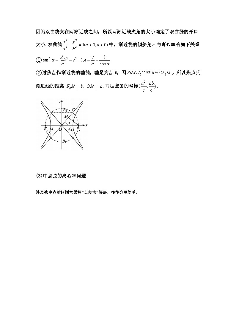 （人教A版）选择性必修一高二数学上册期末培优练习拓展一 圆锥曲线的离心率问题（解析版）第3页