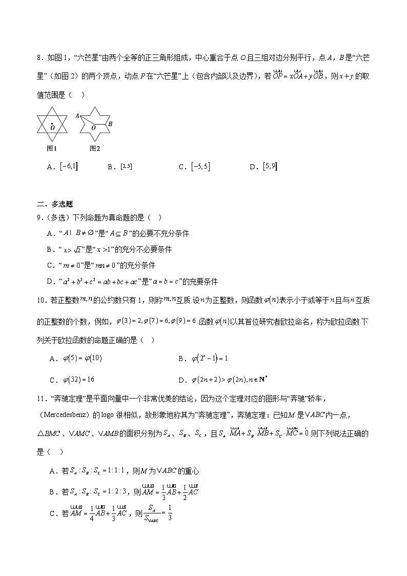 2026辽宁省沈文新高考研究联盟高二上学期开学质量监测试题数学含解析第2页