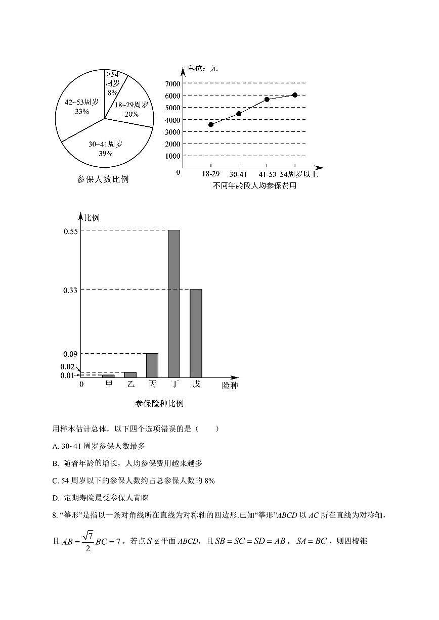 2025~2026学年四川省绵阳市东辰国际学校高二上册开学分班检测数学试卷【含解析】第2页