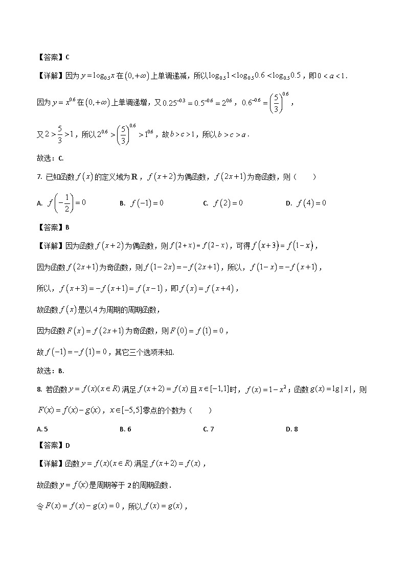 安徽师范大学附属中学2026届高三上学期10月阶段模考数学试卷（Word版附解析）第3页