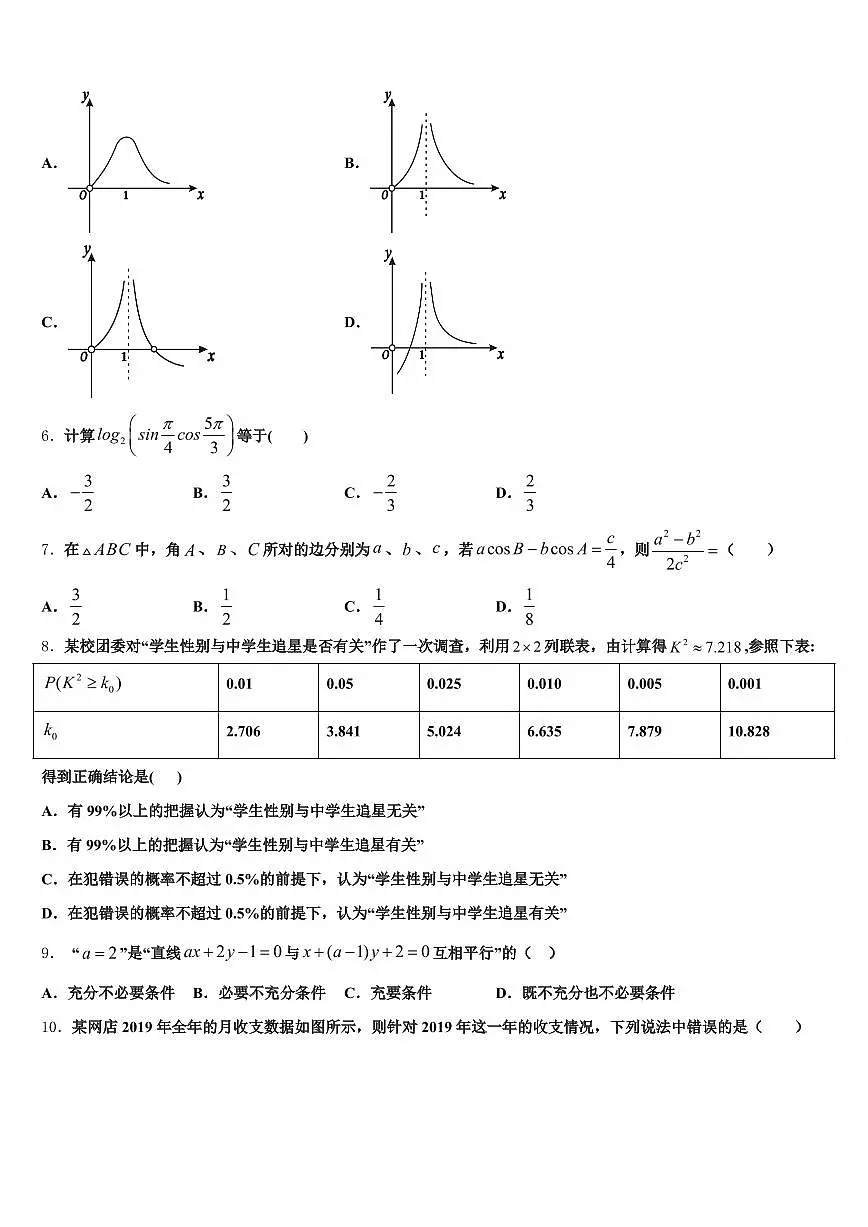 2025届保靖县高考仿真模拟数学试卷含解析第2页