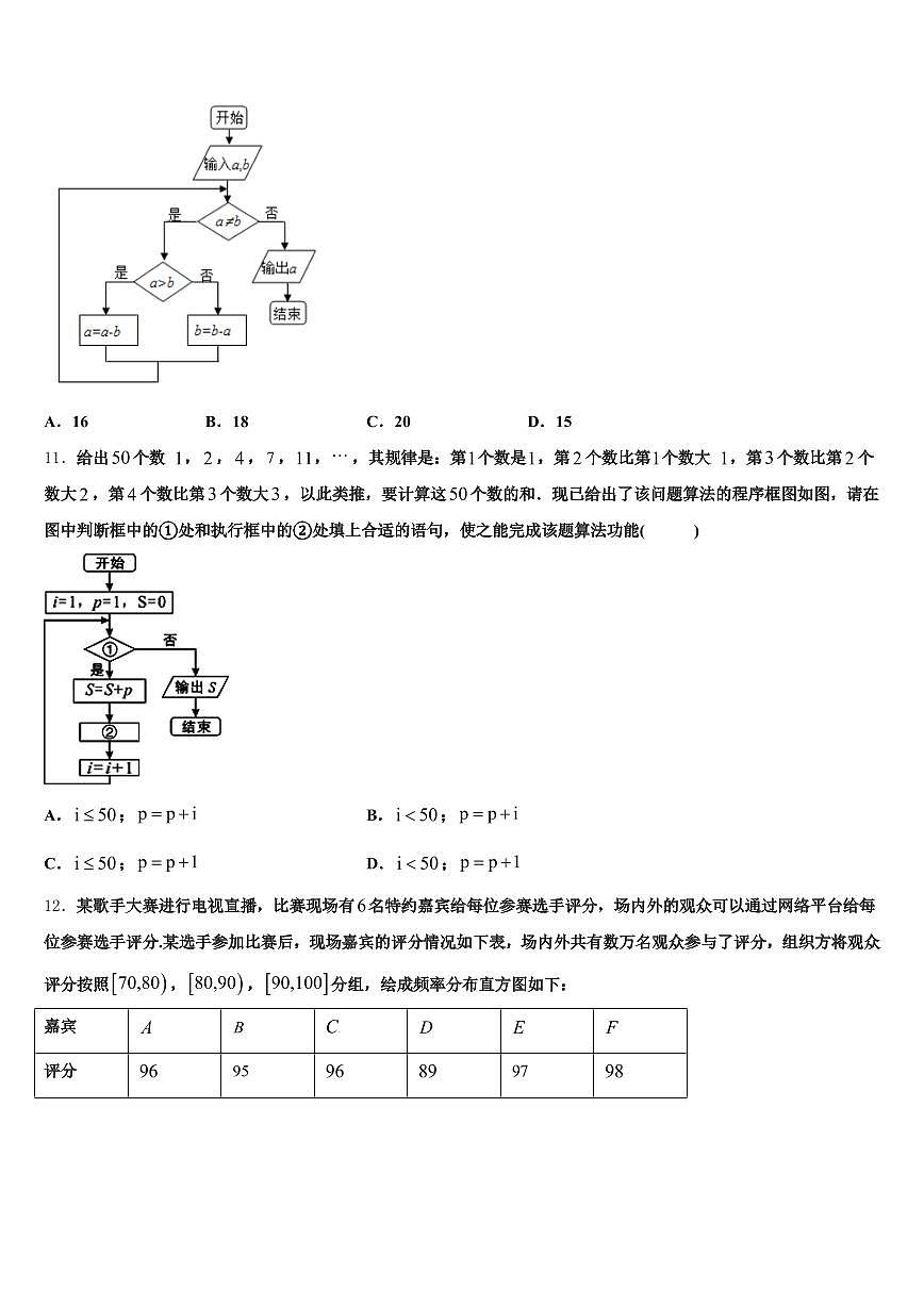 2024-2025学年云南省红河哈尼族彝族自治州元阳县高三下学期一模考试数学试题含解析第3页