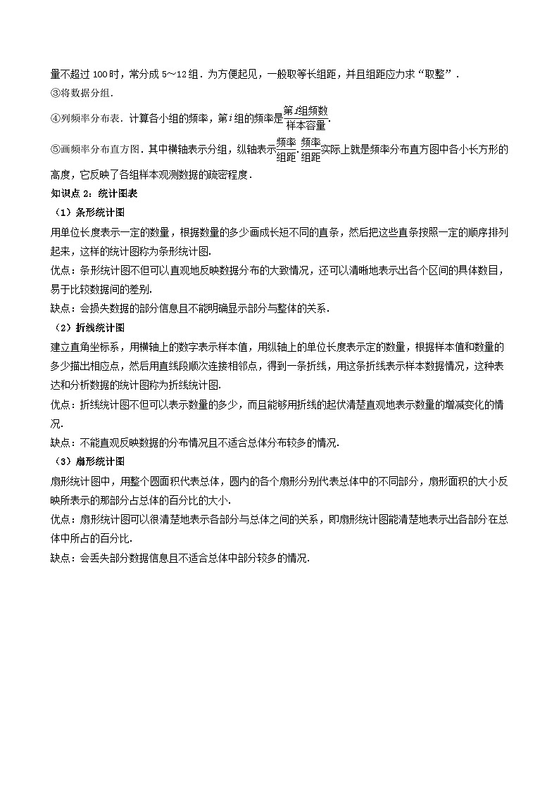 （人教A版）必修第二册高一数学下学期同步精讲精练9.2.1 总体取值规律的估计（精讲）（解析版）第3页