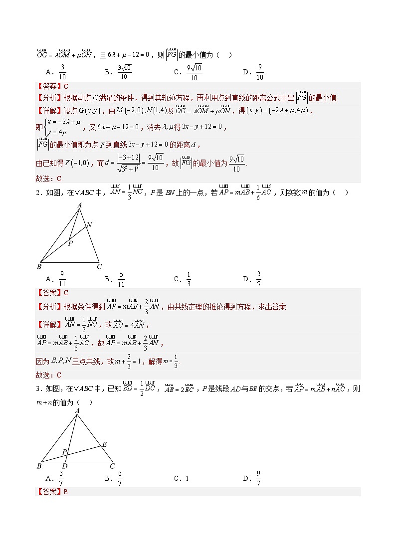 2026年高考数学压轴专项训练压轴题10向量综合（解析版）第3页