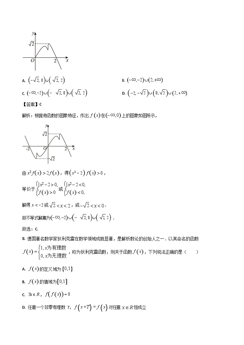 江苏省徐州市2025-2026学年高一上学期期中考试 数学试卷第3页