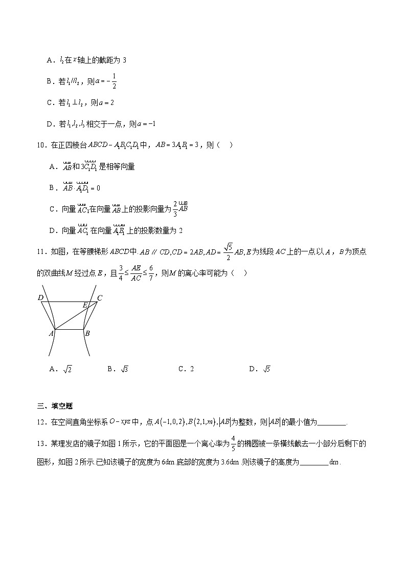 江西省赣州市十八县（市、区）二十四校2025-2026学年高二上学期第54次期中联考试题 数学 Word版含解析第2页
