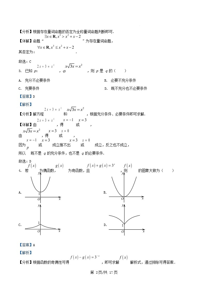 四川省射洪市2025_2026学年高一数学上学期12月期中试题含解析 (1)第2页