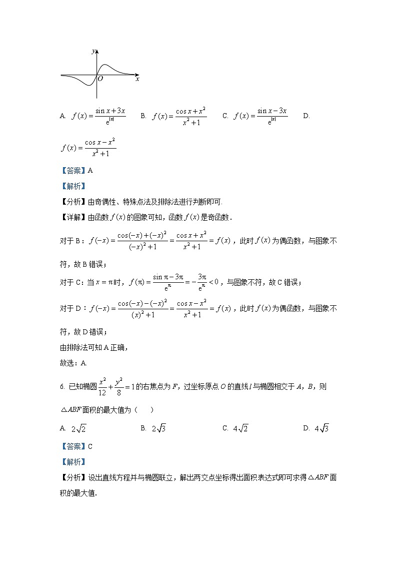 精品解析：安徽省淮北市部分学校2026届高三上学期元月素质检测数学试题（解析版）第3页