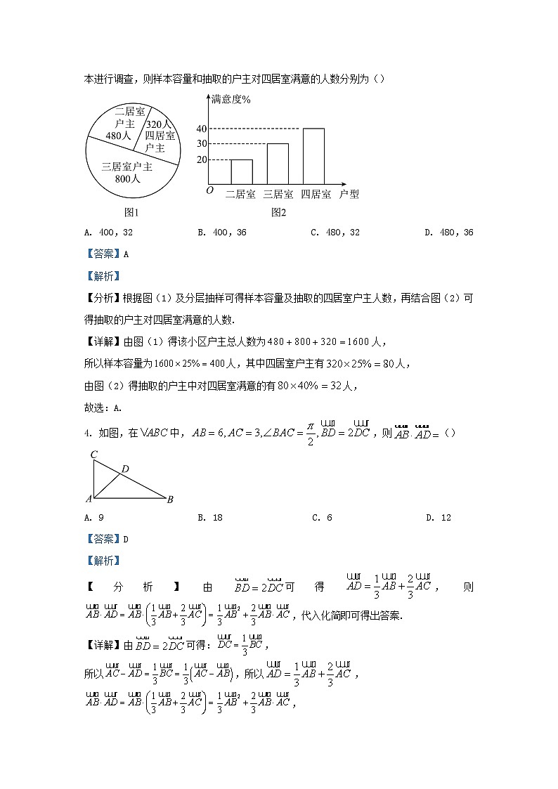 四川省绵阳市2024届高三数学上学期1月月考理试题含解析第2页