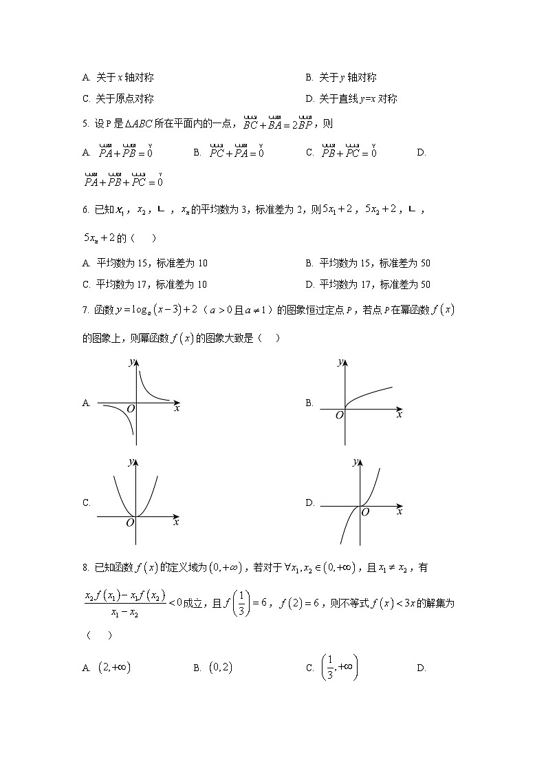 辽宁省沈阳市2025-2026学年高一上学期期末数学试题第2页