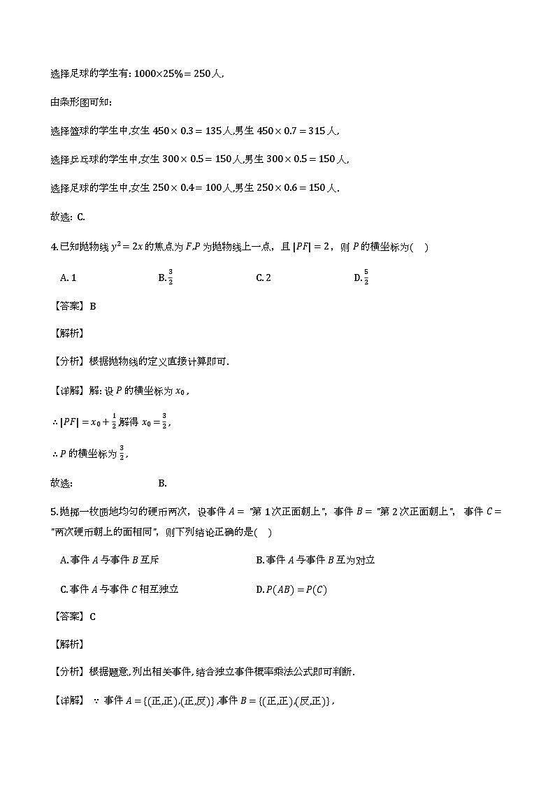 四川省成都市2025-2026学年高二上学期期末数学试题（解析）第3页