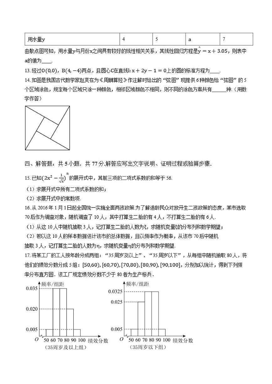 2025-2026学年江西省南昌中学高二上学期期末数学试题（含答案）第3页