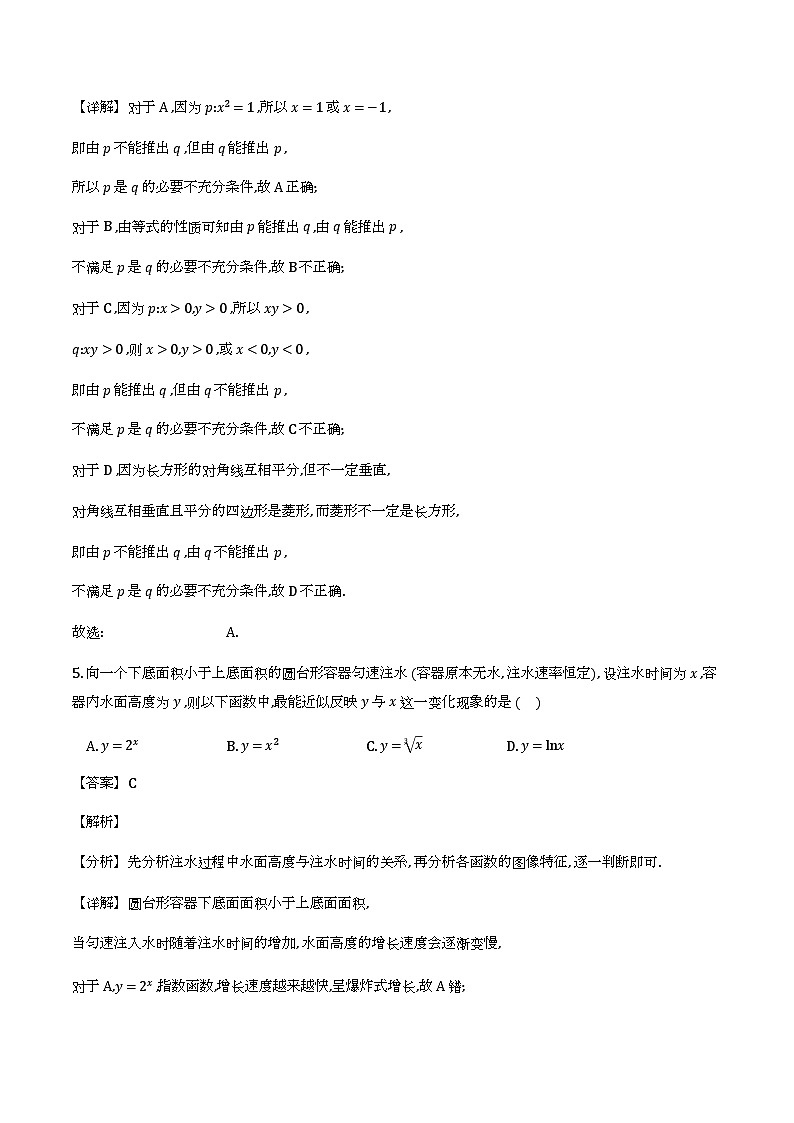 广东汕尾市2025-2026学年高一上学期期末教学质量监测_数学试题（含解析）第3页