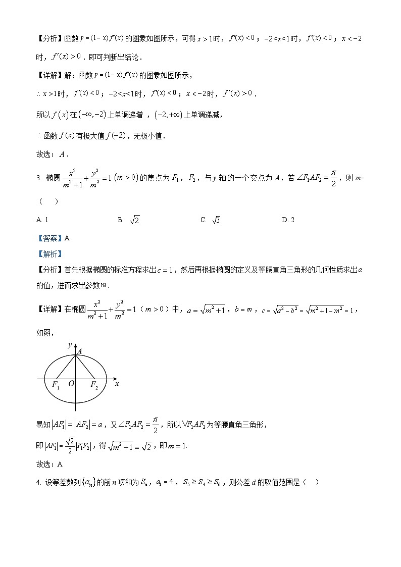 重庆市第八中学2025-2026学年高二下学期数学周考1 Word版含解析第2页