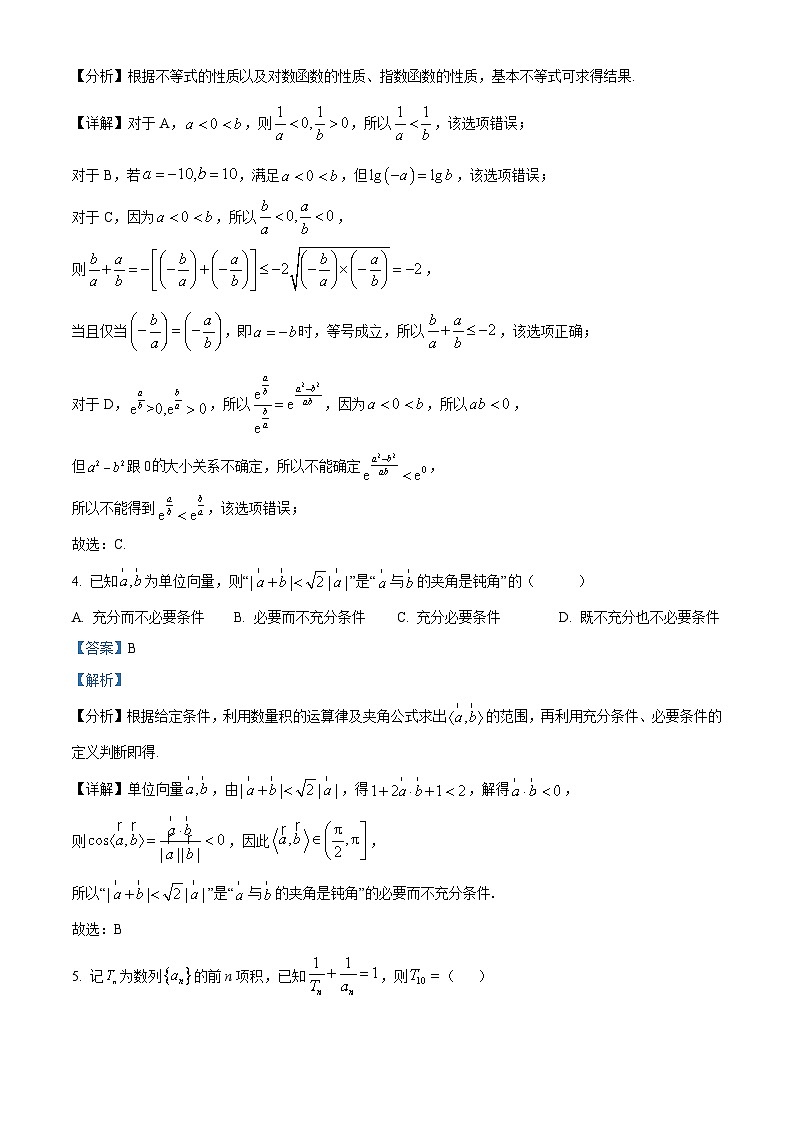 精品解析：山东师范大学附属中学2025-2026学年高三3月阶段检测数学试题（解析版）第2页