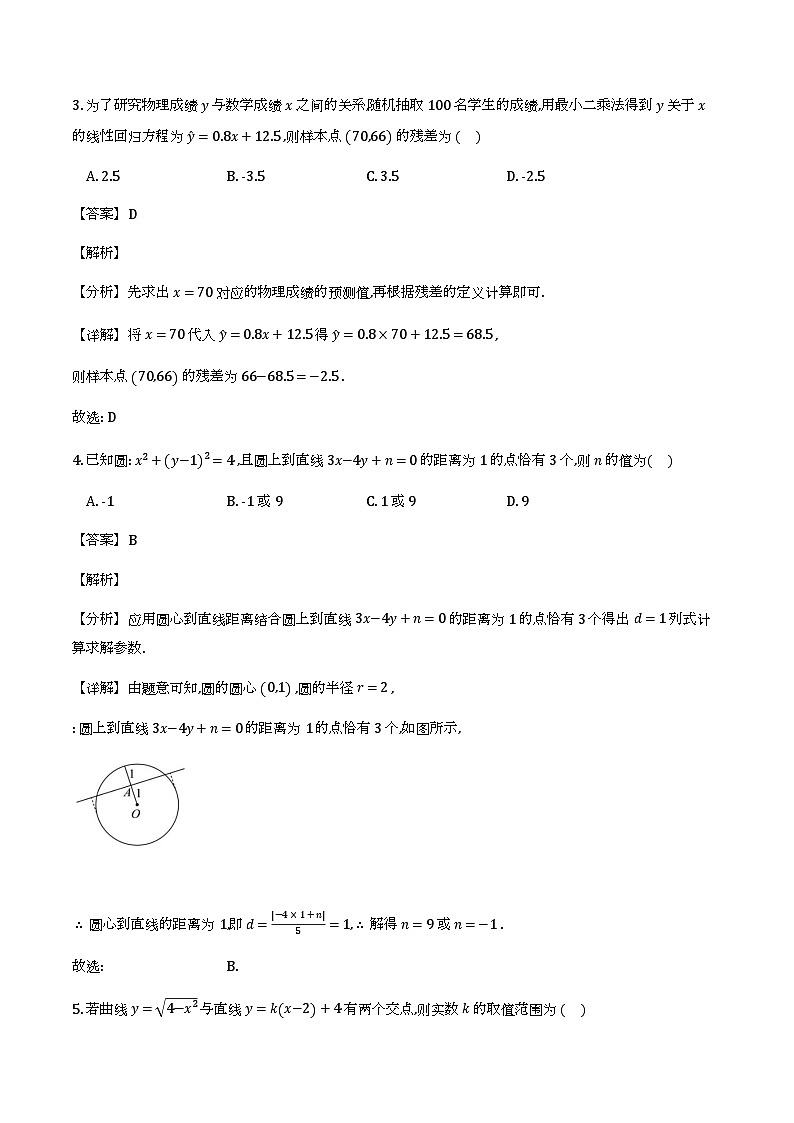 辽宁鞍山市海城市高级中学2025-2026学年高二下学期期初考试_数学试题（含解析）第2页