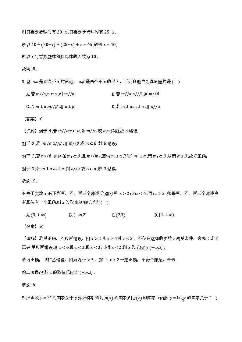 广东省中山市华侨中学等校2026届高三模拟测试(一)数学试题（解析版）第2页