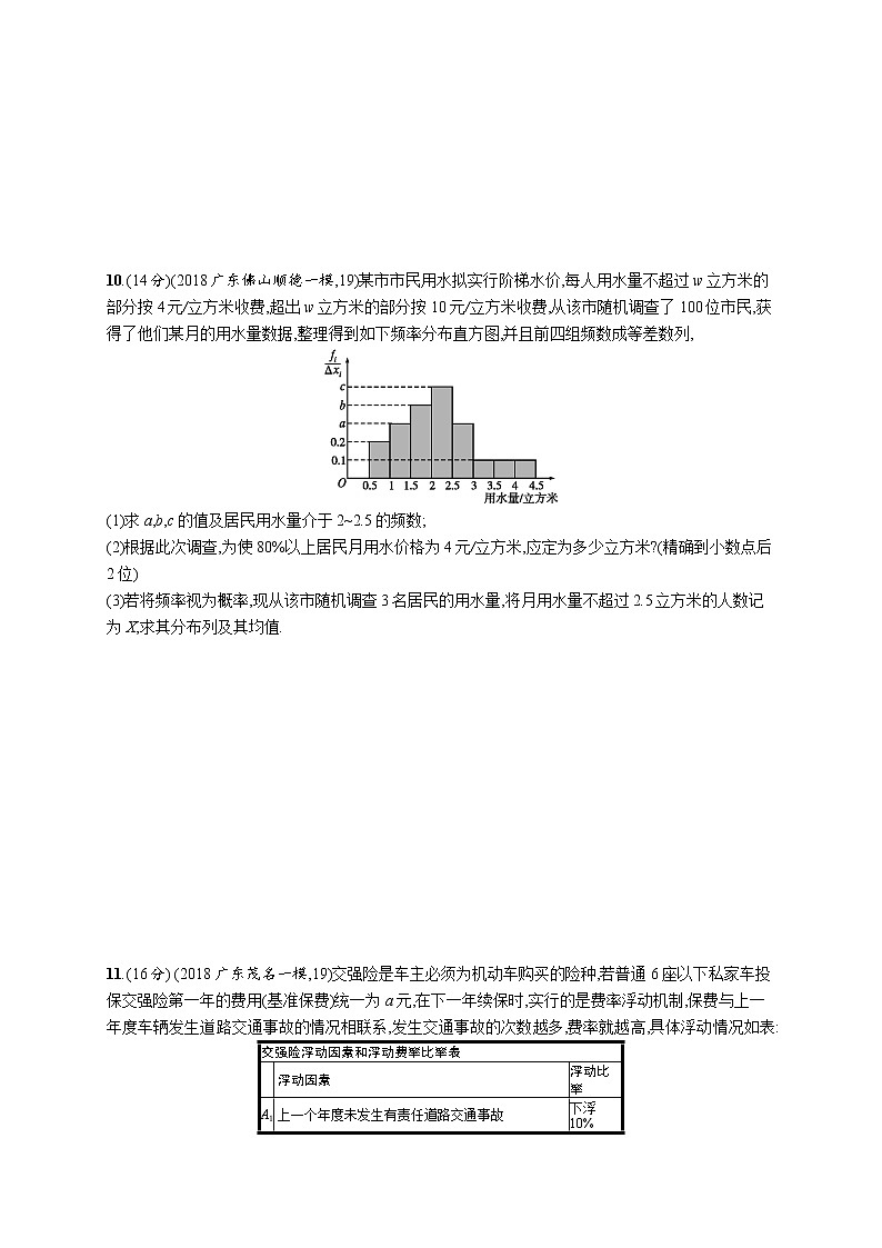 2020版高考数学北师大版（理）一轮复习单元质检卷十二　概率（A）03