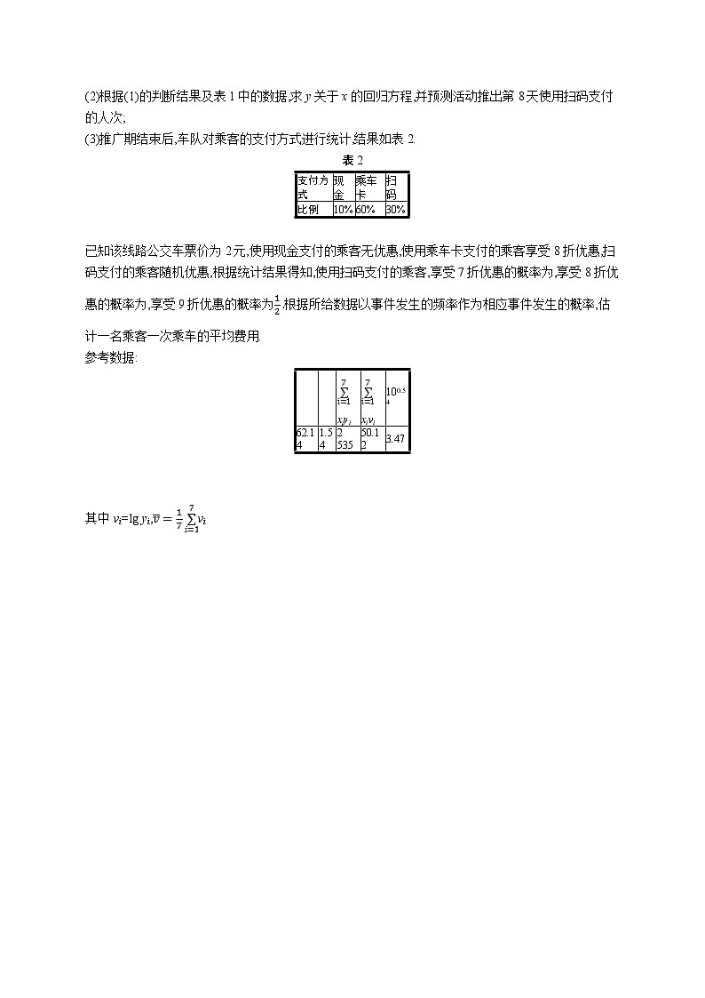 2020版高考数学北师大版（理）一轮复习高考大题专项六　高考中的概率与统计02