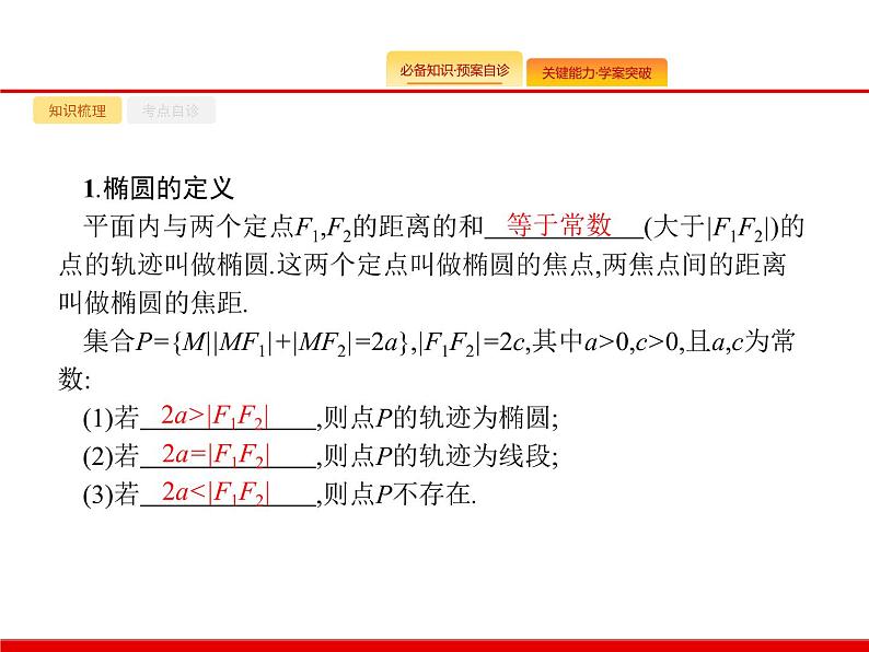 2020北师大版高考数学（文）一轮复习课件：第九章 解析几何 9.5第2页