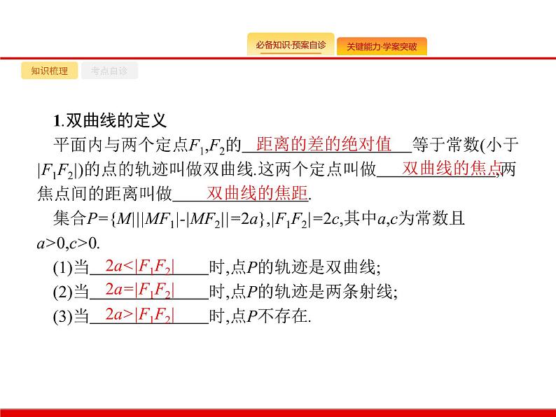 2020北师大版高考数学（文）一轮复习课件：第九章 解析几何 9.6第2页