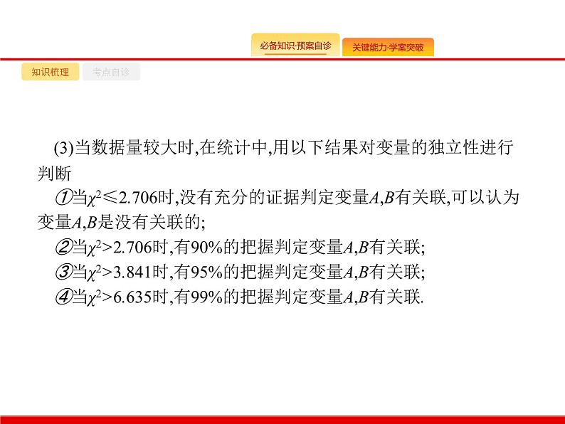 2020北师大版高考数学（文）一轮复习课件：第十章 算法初步、统计与统计案例 10.405