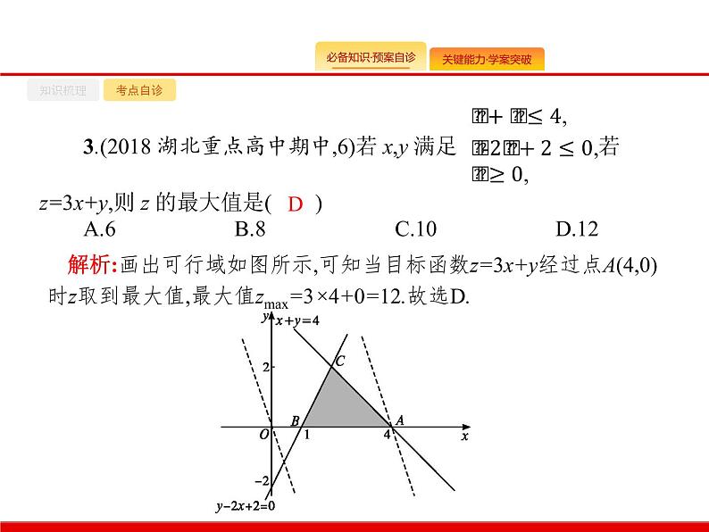 2020北师大版高考数学（文）一轮复习课件：第七章 不等式、推理与证明 7.108