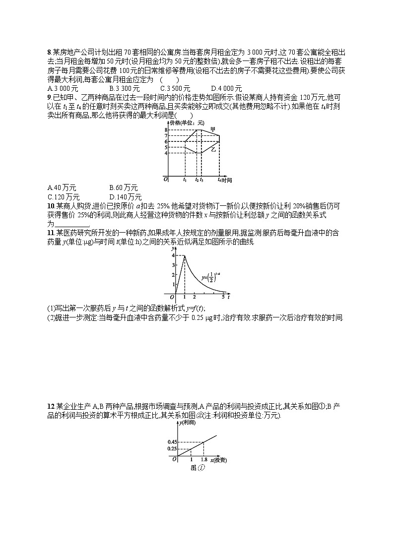 2020北师大版高考数学（文）一轮复习课时训练13：第二章 函数02