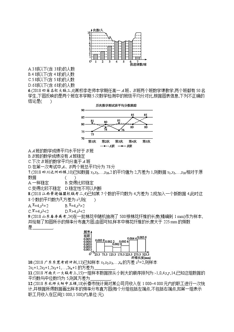 2020北师大版高考数学（文）一轮复习课时训练49：第十章 算法初步、统计与统计案例第2页