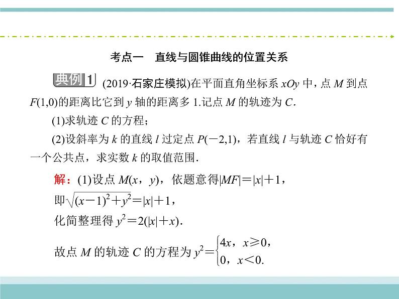 人教版数学（理）高考复习：8.9.1《直线与圆锥曲线》课件07