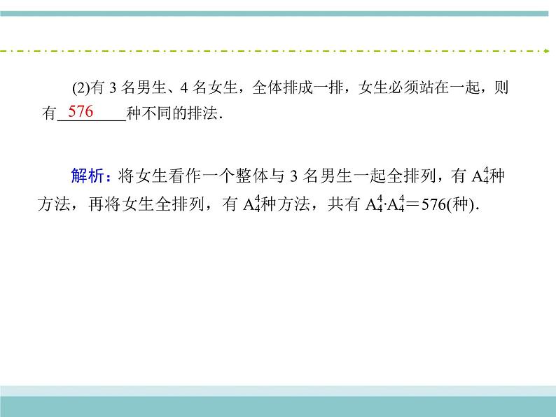 人教版数学（理）高考复习：10.2《排列与组合》课件第7页