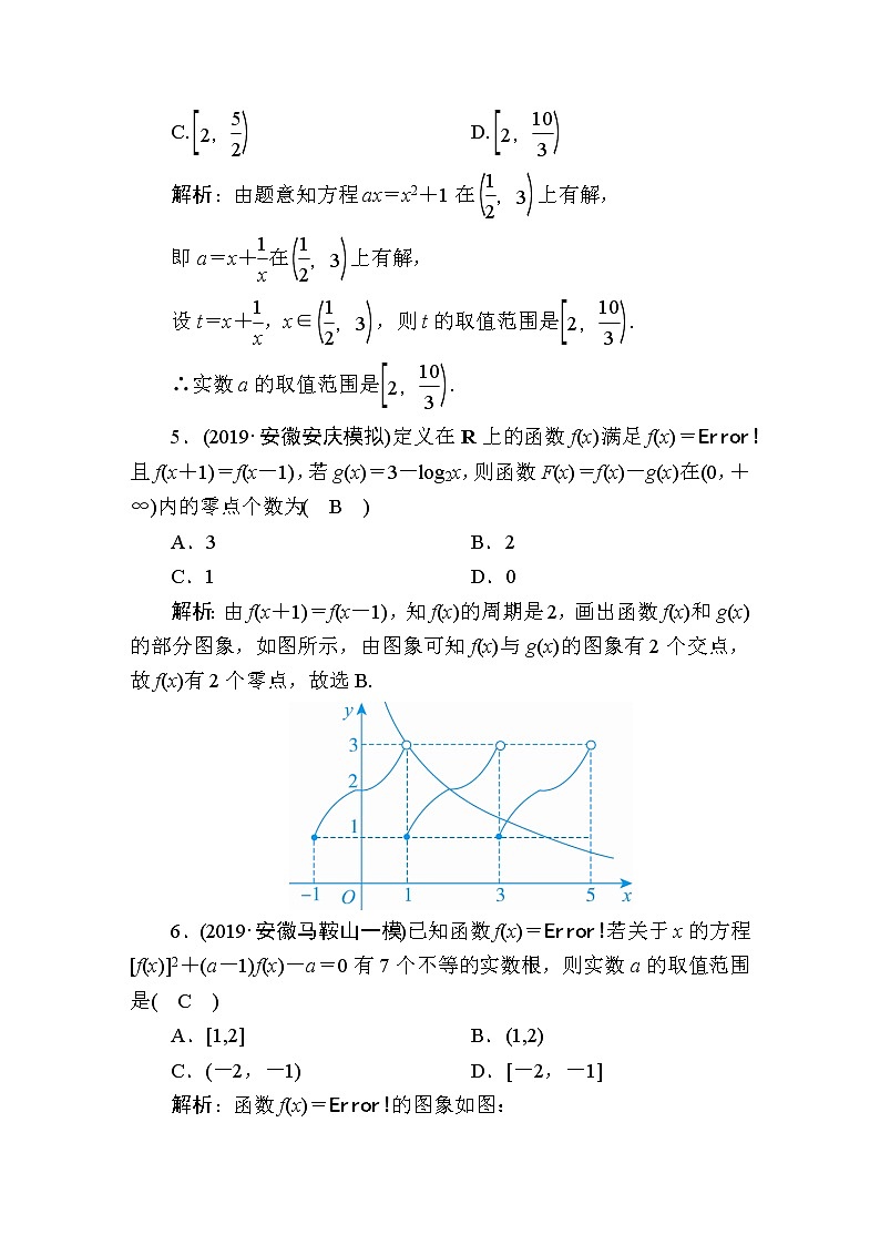 同步练习11　函数与方程02