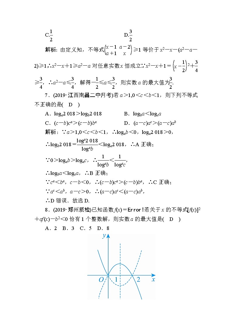 同步练习35　不等关系与一元二次不等式03